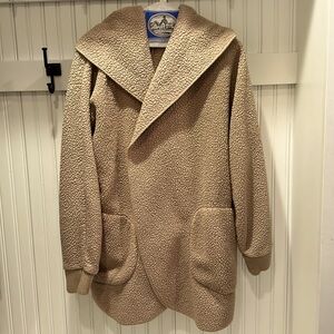 One size fleece sweater wrap